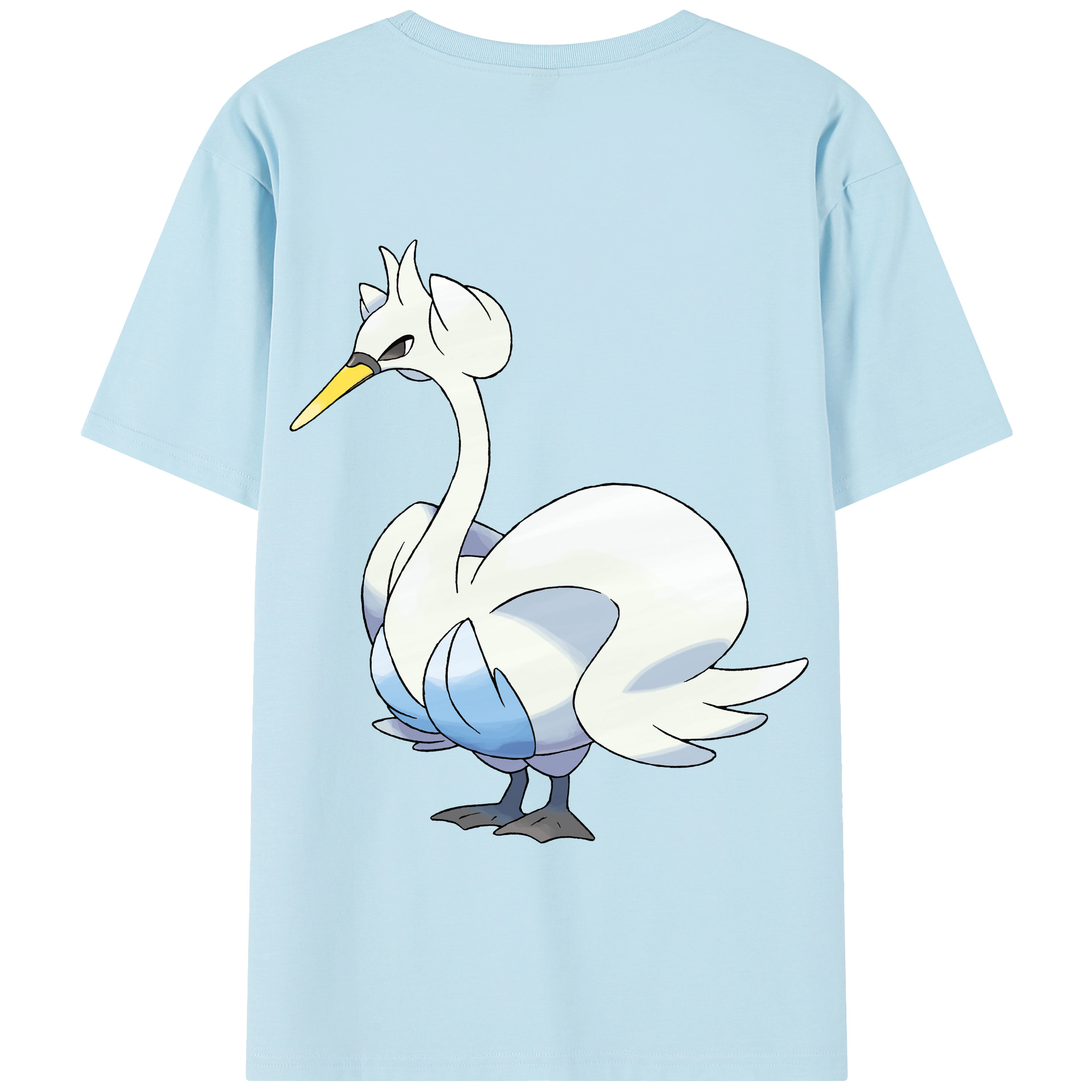 （画像用） ポケットモンスター Pokémon 綿100％半袖Tシャツ（背面プリント）